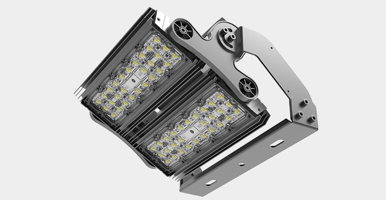 LED Fluter MST-A03 150W Warmweiß 20500 Lumen IP65 1-10V dimmbar CRI>80 ...