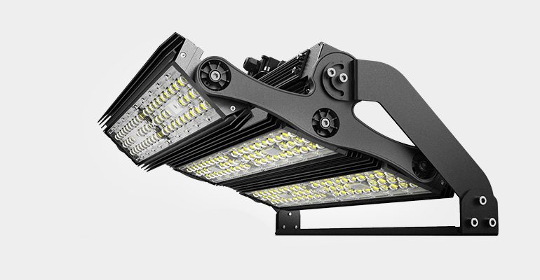 LED Fluter MST-A03 450W Tagweiß 42500 Lumen IP65 CRI>80 - Mextronic